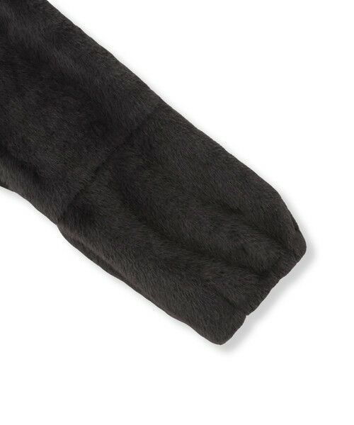 QUEENS COURT / クイーンズコート ダッフルコート | フェイクファーフーディショートコート≪手洗い可能≫ | 詳細19