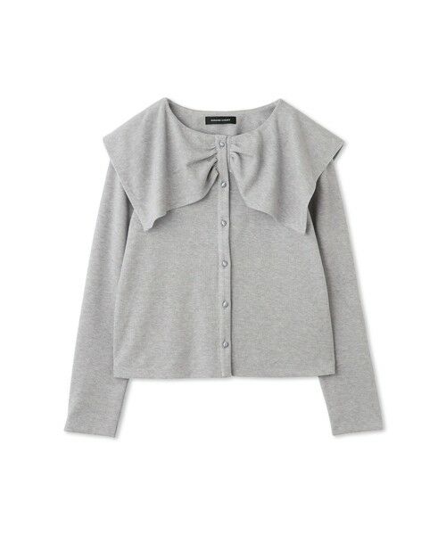 QUEENS COURT / クイーンズコート カットソー | Wフェイス天竺ビッグカラートップス≪手洗い可能≫ | 詳細3