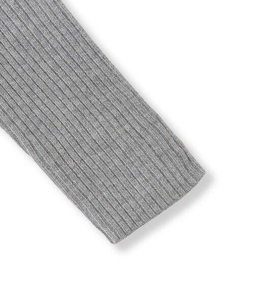 QUEENS COURT / クイーンズコート ロング・マキシ丈ワンピース | ポロカラーリブニットワンピース≪手洗い可能≫ | 詳細10