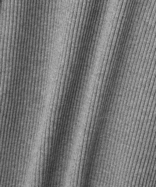 QUEENS COURT / クイーンズコート ロング・マキシ丈ワンピース | ポロカラーリブニットワンピース≪手洗い可能≫ | 詳細12