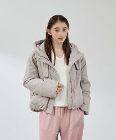 QUEENS COURT / クイーンズコート テーラードジャケット | ワークフードピュアダウンジャケット