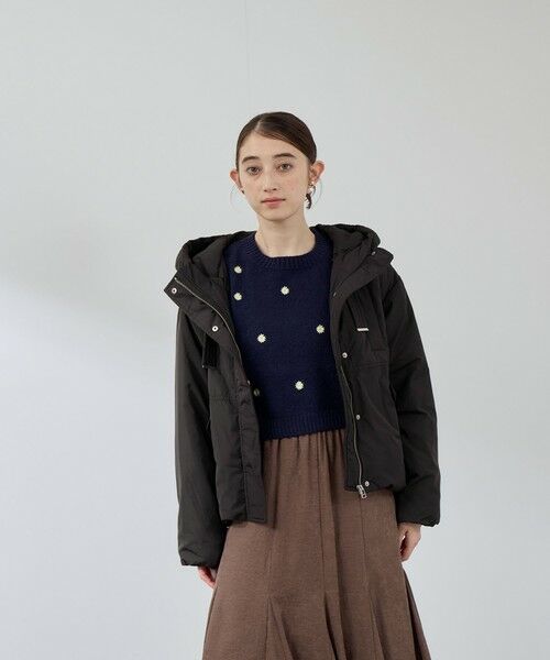 QUEENS COURT / クイーンズコート テーラードジャケット | ワークフードピュアダウンジャケット | 詳細4