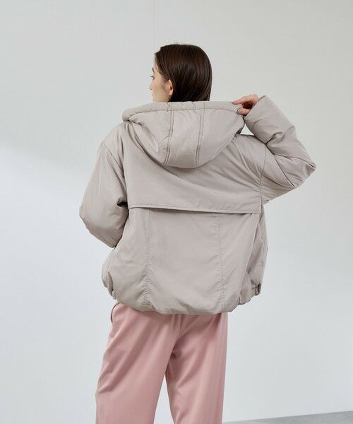 QUEENS COURT / クイーンズコート テーラードジャケット | ワークフードピュアダウンジャケット | 詳細9