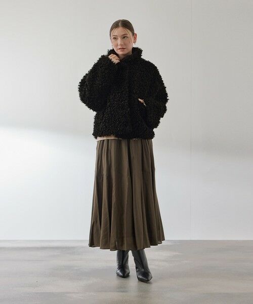 QUEENS COURT / クイーンズコート テーラードジャケット | プードルフェイクファーブルゾン | 詳細3