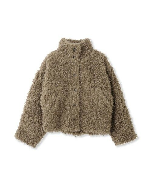 QUEENS COURT / クイーンズコート テーラードジャケット | プードルフェイクファーブルゾン | 詳細11