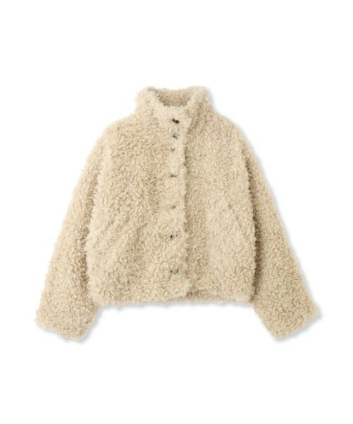 QUEENS COURT / クイーンズコート テーラードジャケット | プードルフェイクファーブルゾン | 詳細14