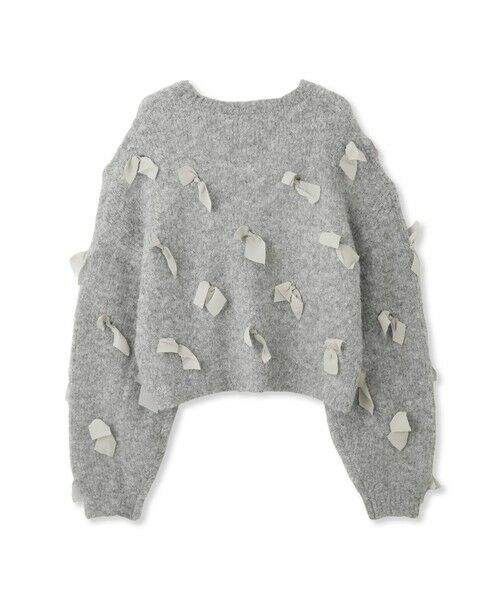 QUEENS COURT / クイーンズコート ニット・セーター | メニリボンブークレーニット≪手洗い可能≫ | 詳細7