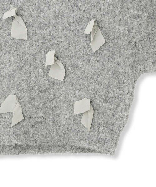 QUEENS COURT / クイーンズコート ニット・セーター | メニリボンブークレーニット≪手洗い可能≫ | 詳細10