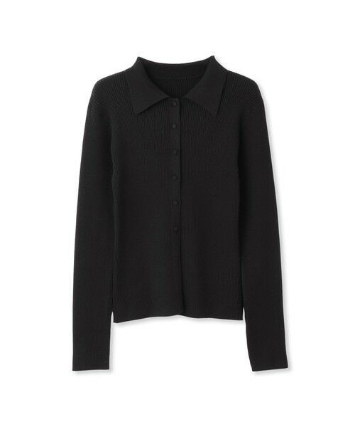 QUEENS COURT / クイーンズコート カーディガン・ボレロ | くるみボタンポロニットカーディガン≪手洗い可能≫ | 詳細8
