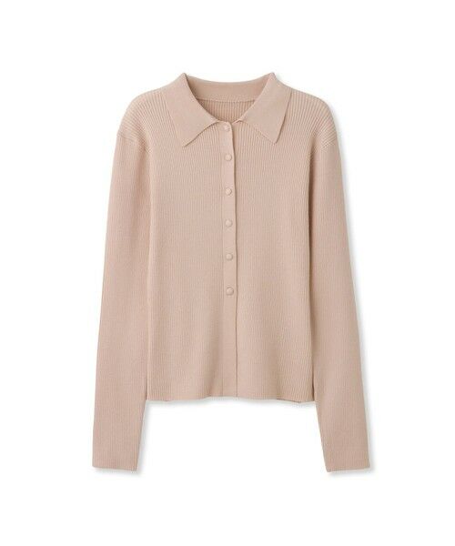 QUEENS COURT / クイーンズコート カーディガン・ボレロ | くるみボタンポロニットカーディガン≪手洗い可能≫ | 詳細15