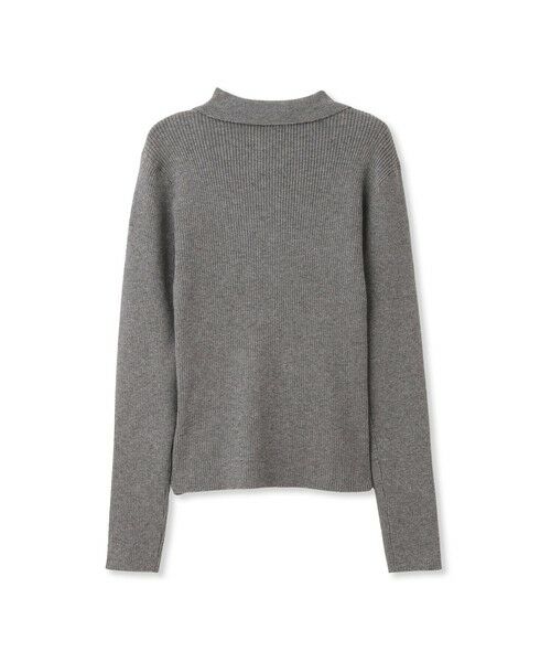 QUEENS COURT / クイーンズコート カーディガン・ボレロ | くるみボタンポロニットカーディガン≪手洗い可能≫ | 詳細20