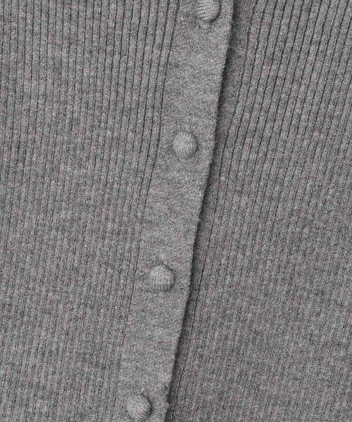 QUEENS COURT / クイーンズコート カーディガン・ボレロ | くるみボタンポロニットカーディガン≪手洗い可能≫ | 詳細24