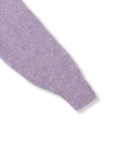 QUEENS COURT / クイーンズコート カーディガン・ボレロ | ソフトシャギー起毛メタルボタンカーディガン | 詳細13