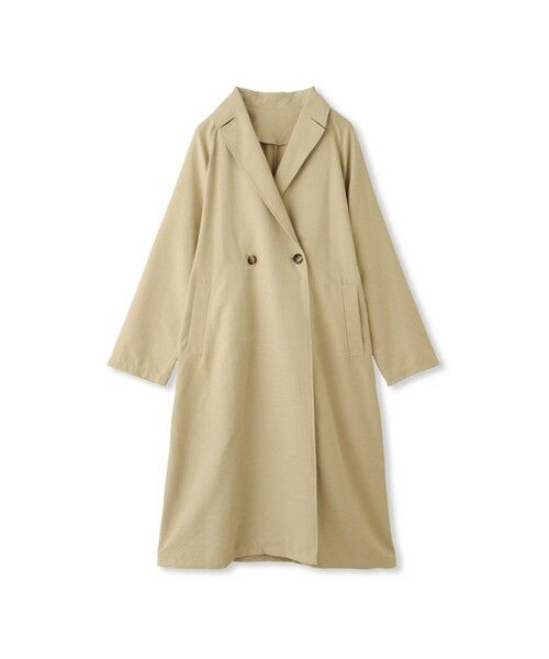 QUEENS COURT / クイーンズコート ダッフルコート | スウェードライクピーチガウントレンチコート | 詳細7