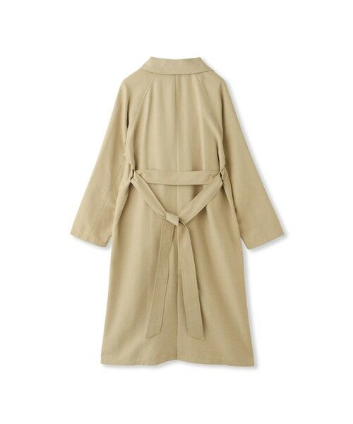 QUEENS COURT / クイーンズコート ダッフルコート | スウェードライクピーチガウントレンチコート | 詳細8