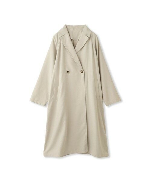 QUEENS COURT / クイーンズコート ダッフルコート | スウェードライクピーチガウントレンチコート | 詳細15