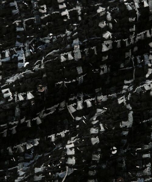 QUEENS COURT / クイーンズコート テーラードジャケット | チュールレイヤーセットツィードジャケット | 詳細14