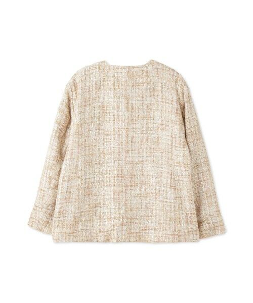 QUEENS COURT / クイーンズコート テーラードジャケット | チュールレイヤーセットツィードジャケット | 詳細23