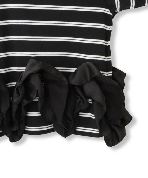 QUEENS COURT / クイーンズコート カットソー | ラッフルヘムクロプトプルオーバー | 詳細17