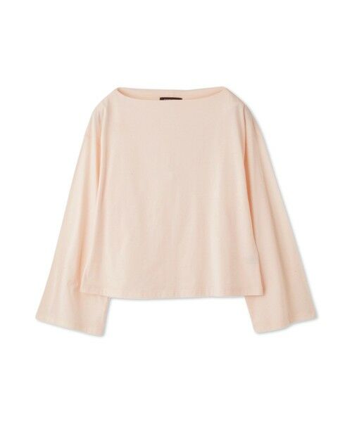 QUEENS COURT / クイーンズコート カットソー | ハイゲージ天竺ボートネックプルオーバー | 詳細14