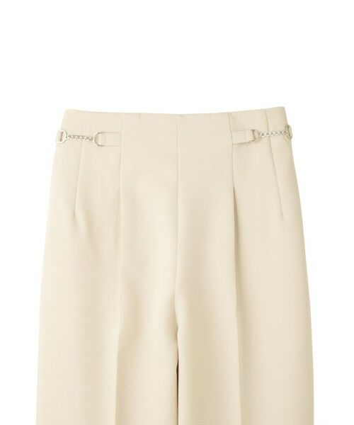 QUEENS COURT / クイーンズコート その他パンツ | ダブルクロスストレッチビットテーパードパンツ | 詳細19