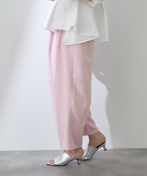 QUEENS COURT / クイーンズコート その他パンツ | ダブルインタックプルオンワイドパンツ | 詳細11