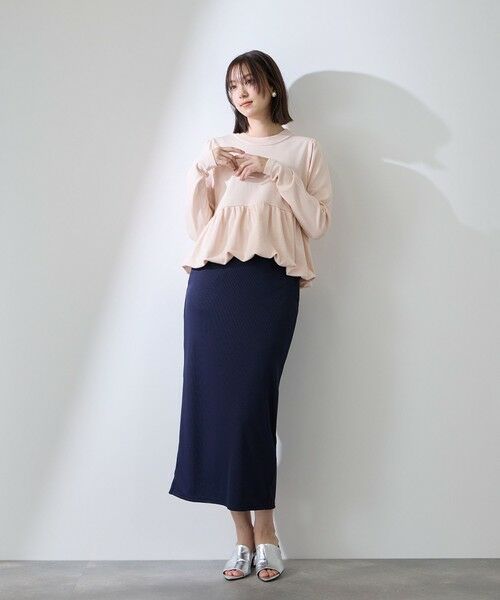 QUEENS COURT / クイーンズコート ニット・セーター | バルーンヘムニットプルオーバー≪手洗い可能≫ | 詳細8