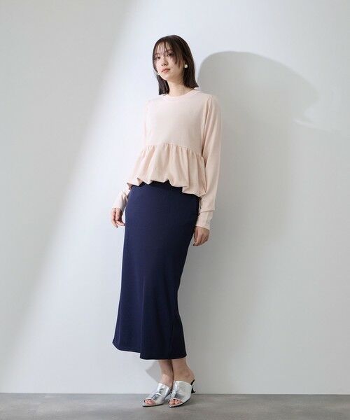 QUEENS COURT / クイーンズコート ニット・セーター | バルーンヘムニットプルオーバー≪手洗い可能≫ | 詳細9