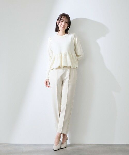 QUEENS COURT / クイーンズコート ニット・セーター | バルーンヘムニットプルオーバー≪手洗い可能≫ | 詳細17