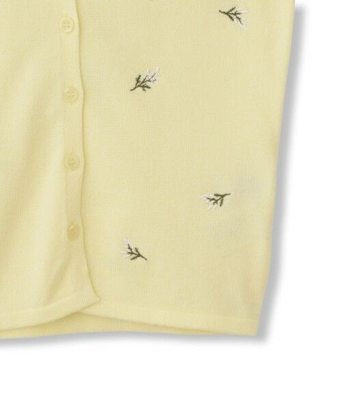 QUEENS COURT / クイーンズコート ニット・セーター | フラワー刺繍ポロニットトップス | 詳細21
