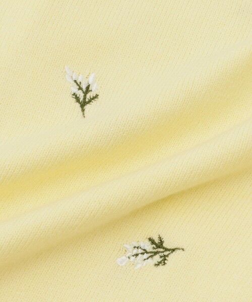 QUEENS COURT / クイーンズコート ニット・セーター | フラワー刺繍ポロニットトップス | 詳細22