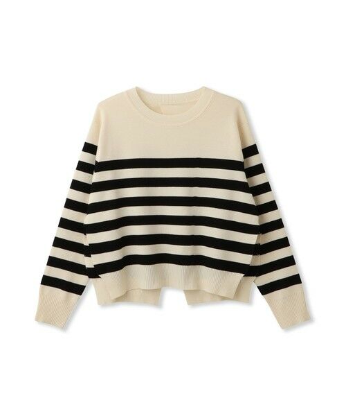 QUEENS COURT / クイーンズコート ニット・セーター | サイドスリットニット×ペプラムヘムインナーSET | 詳細16