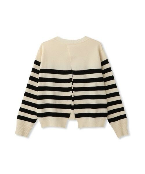 QUEENS COURT / クイーンズコート ニット・セーター | サイドスリットニット×ペプラムヘムインナーSET | 詳細17