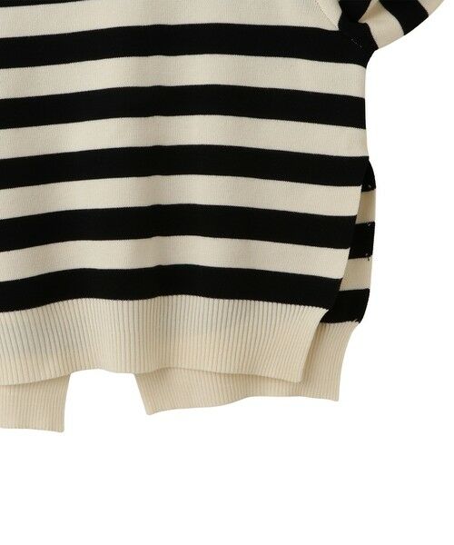 QUEENS COURT / クイーンズコート ニット・セーター | サイドスリットニット×ペプラムヘムインナーSET | 詳細20