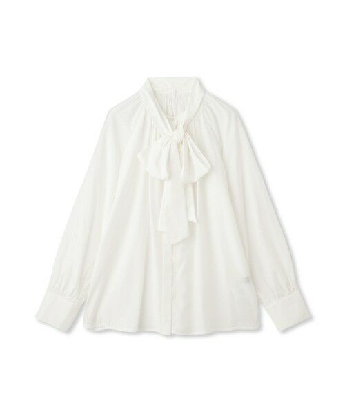 QUEENS COURT / クイーンズコート シャツ・ブラウス | クリアローンワイドボウタイブラウス | 詳細4