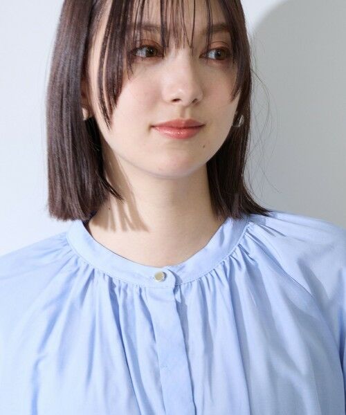 QUEENS COURT / クイーンズコート シャツ・ブラウス | クリアローンワイドボウタイブラウス | 詳細11