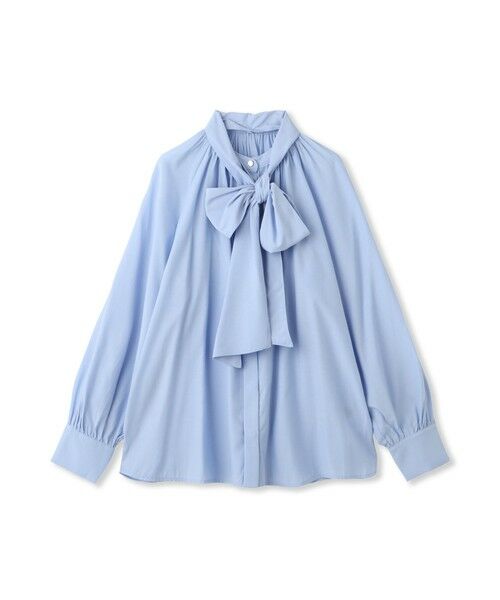 QUEENS COURT / クイーンズコート シャツ・ブラウス | クリアローンワイドボウタイブラウス | 詳細14