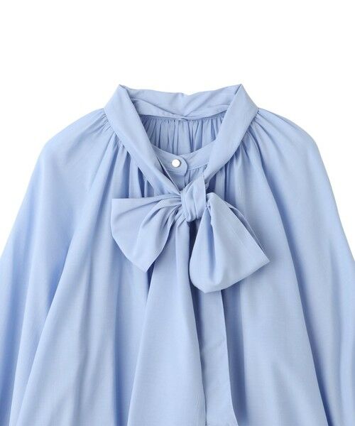 QUEENS COURT / クイーンズコート シャツ・ブラウス | クリアローンワイドボウタイブラウス | 詳細16