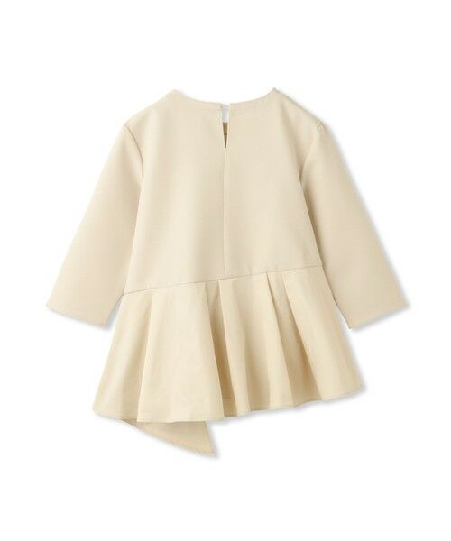 QUEENS COURT / クイーンズコート シャツ・ブラウス | ダブルクロスストレッチペプラムブラウス | 詳細17