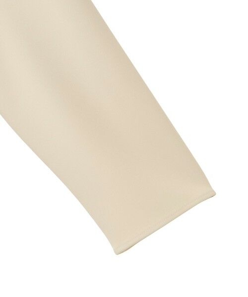 QUEENS COURT / クイーンズコート シャツ・ブラウス | ダブルクロスストレッチペプラムブラウス | 詳細20