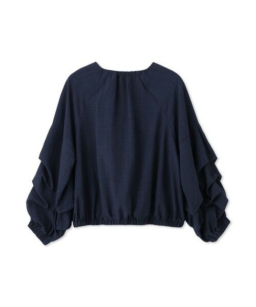 QUEENS COURT / クイーンズコート テーラードジャケット | ホイップスリーブノーカラーブルゾン | 詳細16