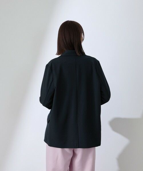 QUEENS COURT / クイーンズコート テーラードジャケット | ストレッチツイルダブルボタンテーラードジャケット | 詳細2