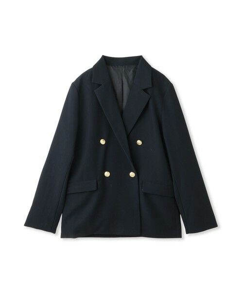 QUEENS COURT / クイーンズコート テーラードジャケット | ストレッチツイルダブルボタンテーラードジャケット | 詳細7