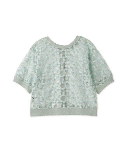 QUEENS COURT / クイーンズコート カーディガン・ボレロ | フラワー刺繍テキスタイルカーディガン | 詳細22