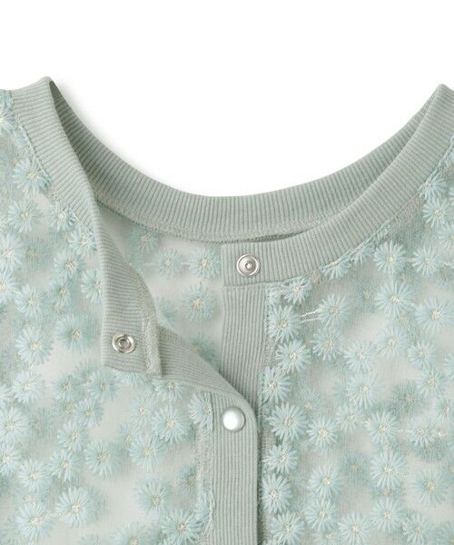 QUEENS COURT / クイーンズコート カーディガン・ボレロ | フラワー刺繍テキスタイルカーディガン | 詳細26