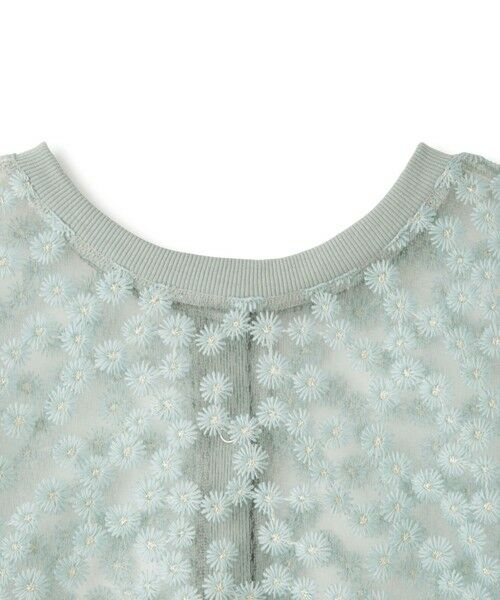 QUEENS COURT / クイーンズコート カーディガン・ボレロ | フラワー刺繍テキスタイルカーディガン | 詳細28