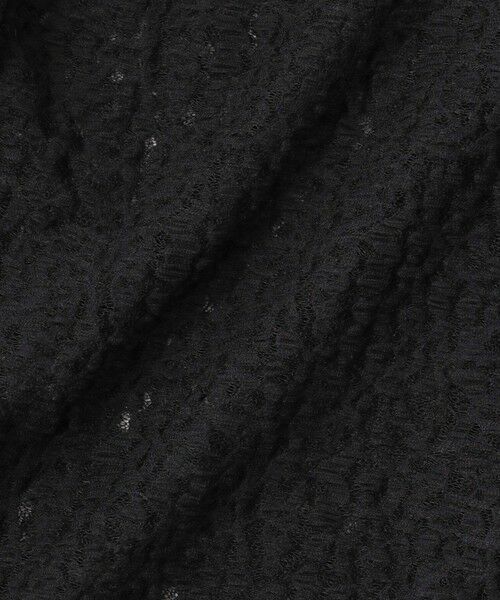 QUEENS COURT / クイーンズコート カットソー | ストレッチレースラッフルカラートップス | 詳細13