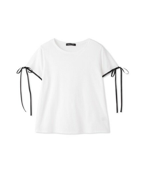 QUEENS COURT / クイーンズコート カットソー | サテンリボンスリーブプルオーバー | 詳細5