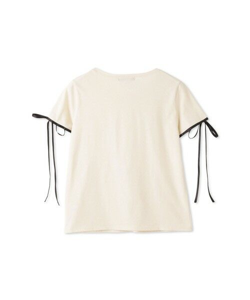 QUEENS COURT / クイーンズコート カットソー | サテンリボンスリーブプルオーバー | 詳細10