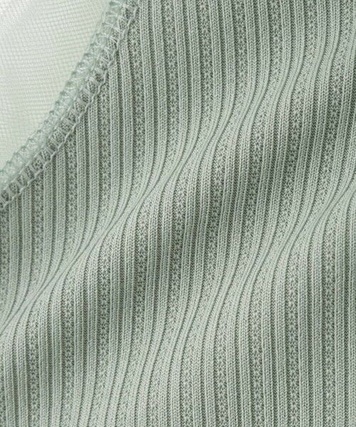 QUEENS COURT / クイーンズコート キャミソール・チューブトップ | チュールネックラインタンクトップ | 詳細15